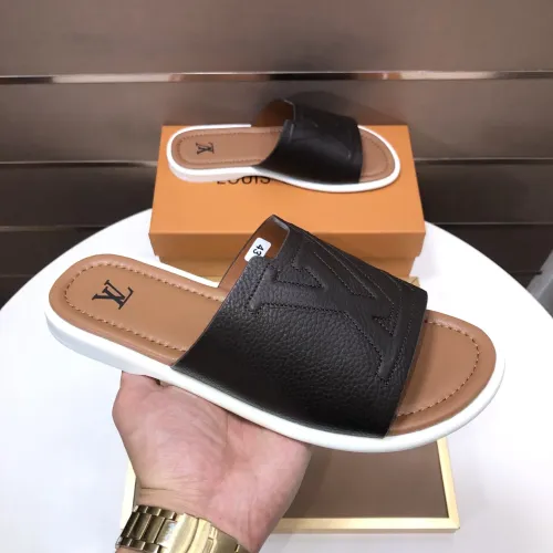 Replica Louis Vuitton Slippers For Men #1434837 $52.00 USD for Wholesale