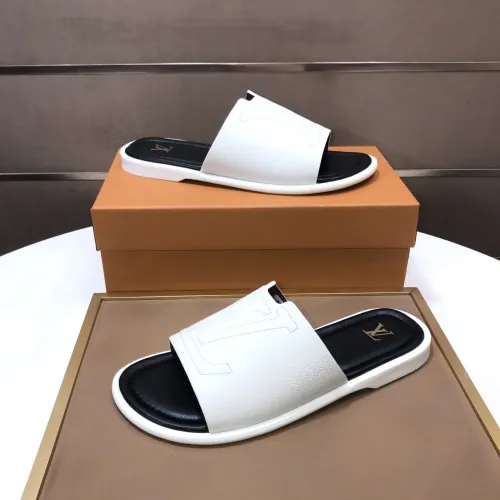 Replica Louis Vuitton Slippers For Men #1434838 $52.00 USD for Wholesale