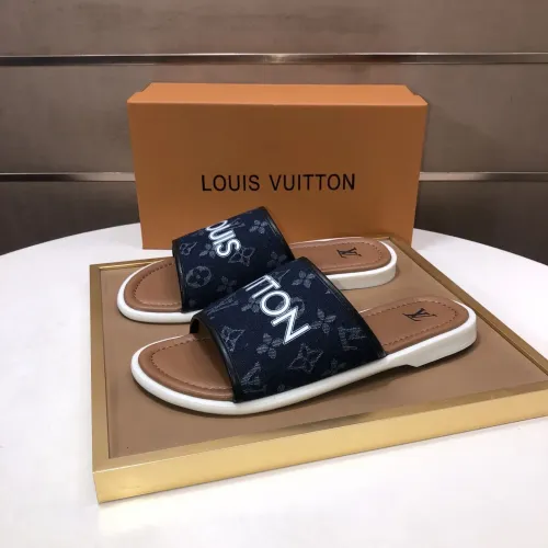 Replica Louis Vuitton Slippers For Men #1434851 $52.00 USD for Wholesale