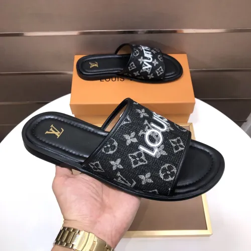 Replica Louis Vuitton Slippers For Men #1434852 $52.00 USD for Wholesale