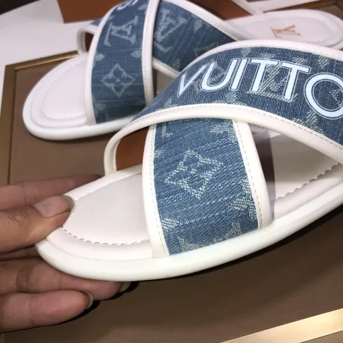 Replica Louis Vuitton Slippers For Men #1434853 $52.00 USD for Wholesale