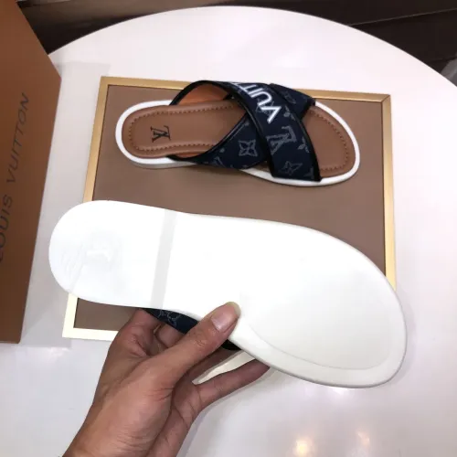 Replica Louis Vuitton Slippers For Men #1434854 $52.00 USD for Wholesale