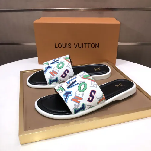 Replica Louis Vuitton Slippers For Men #1434858 $52.00 USD for Wholesale