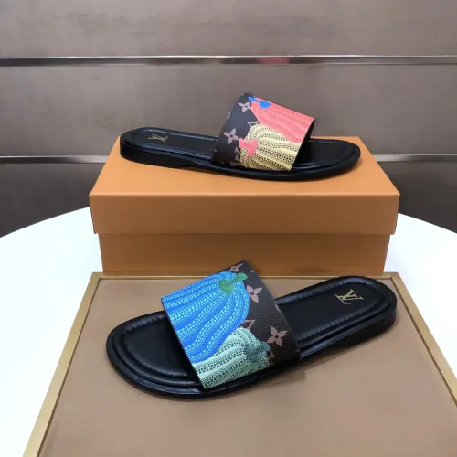 Replica Louis Vuitton Slippers For Men #1434860 $52.00 USD for Wholesale