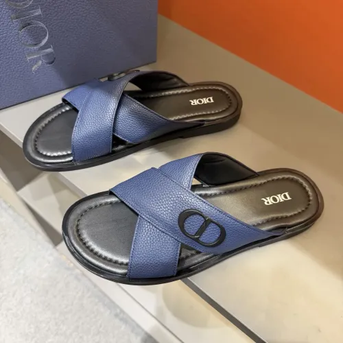 Christian Dior Slippers For Men #1434865 $52.00 USD, Wholesale Replica Christian Dior Slippers