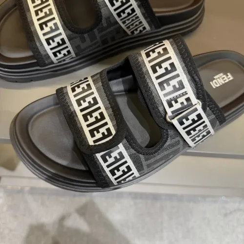 Replica Fendi Slippers For Men #1434868 $60.00 USD for Wholesale