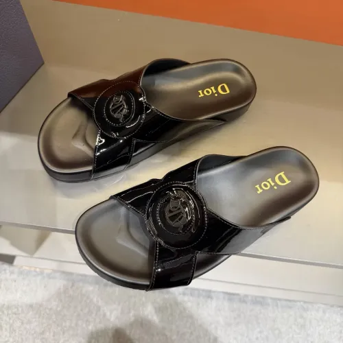 Replica Christian Dior Slippers For Men #1434879 $52.00 USD for Wholesale