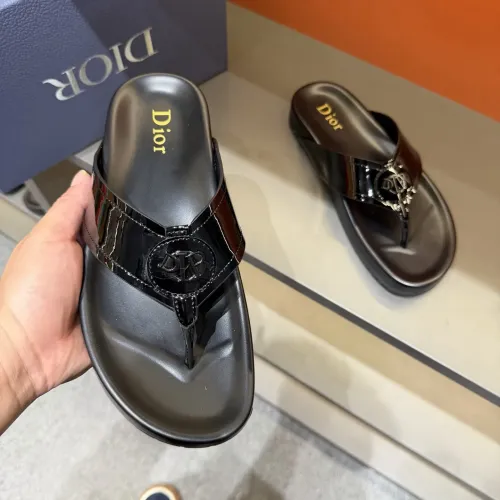 Replica Christian Dior Slippers For Men #1434881 $52.00 USD for Wholesale