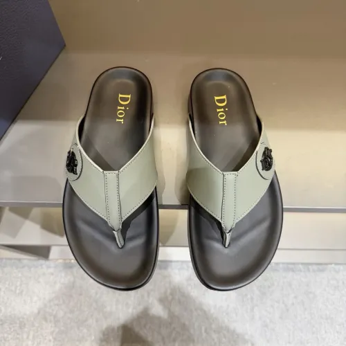 Replica Christian Dior Slippers For Men #1434882 $52.00 USD for Wholesale