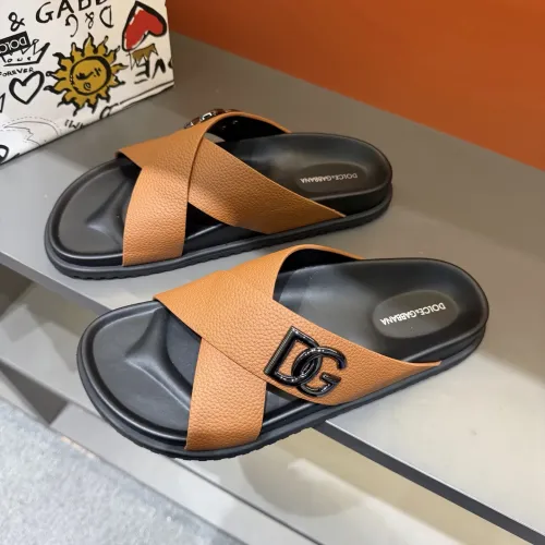 Dolce &amp; Gabbana D&amp;G Slippers For Men #1434897 $52.00 USD, Wholesale Replica Dolce &amp; Gabbana D&amp;G Slippers