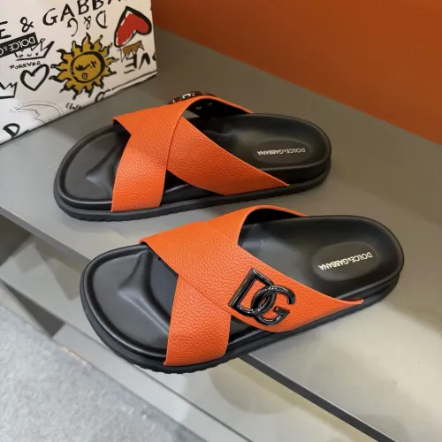 Dolce &amp; Gabbana D&amp;G Slippers For Men #1434898 $52.00 USD, Wholesale Replica Dolce &amp; Gabbana D&amp;G Slippers