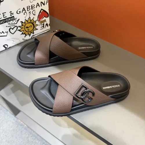 Dolce &amp; Gabbana D&amp;G Slippers For Men #1434899 $52.00 USD, Wholesale Replica Dolce &amp; Gabbana D&amp;G Slippers