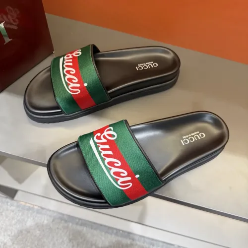 Replica Gucci Slippers For Men #1434907 $52.00 USD for Wholesale