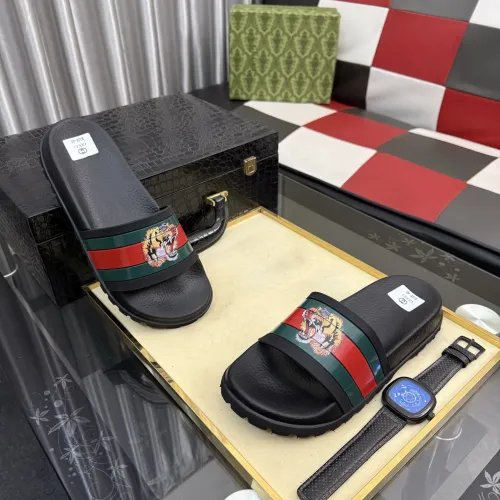 Replica Gucci Slippers For Men #1434976 $48.00 USD for Wholesale