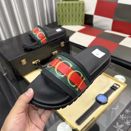 Replica Gucci Slippers For Men #1434993 $48.00 USD for Wholesale
