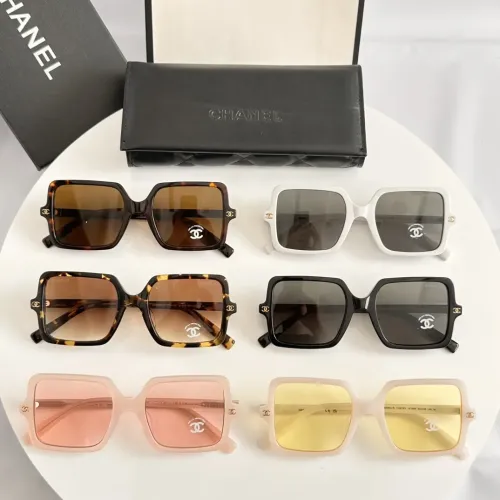 Replica Chanel AAA Quality Sunglasses #1435225 $60.00 USD for Wholesale