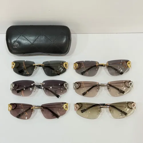 Replica Chanel AAA Quality Sunglasses #1435244 $60.00 USD for Wholesale