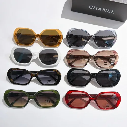 Replica Chanel AAA Quality Sunglasses #1435254 $60.00 USD for Wholesale