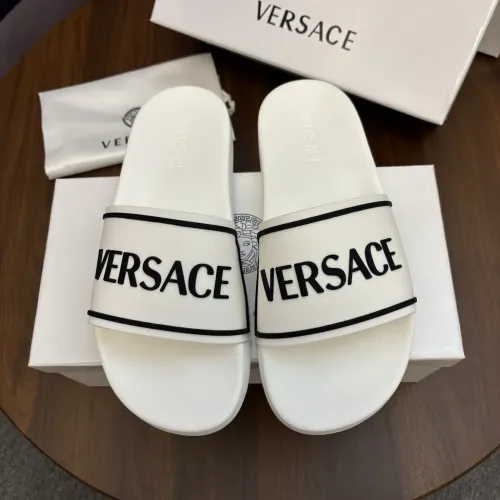Versace Slippers For Men #1435315 $42.00 USD, Wholesale Replica Versace Slippers