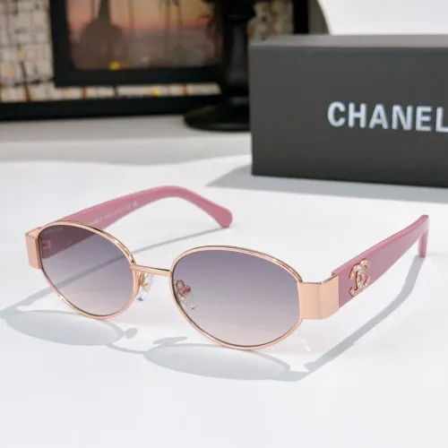 Chanel AAA Quality Sunglasses #1435696 $60.00 USD, Wholesale Replica Chanel AAA Quality Sunglasses
