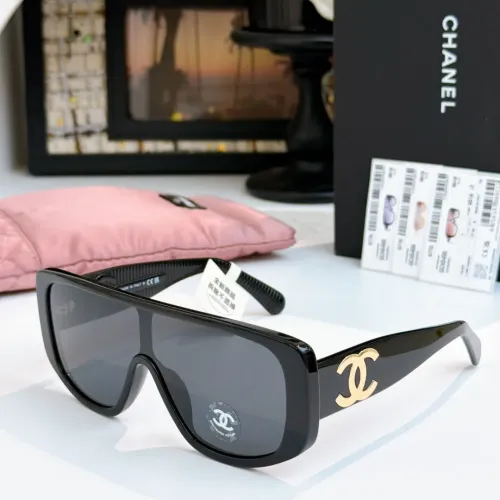 Chanel AAA Quality Sunglasses #1435715 $64.00 USD, Wholesale Replica Chanel AAA Quality Sunglasses