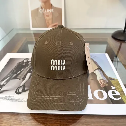 MIU MIU Caps #1435975 $25.00 USD, Wholesale Replica MIU MIU Caps