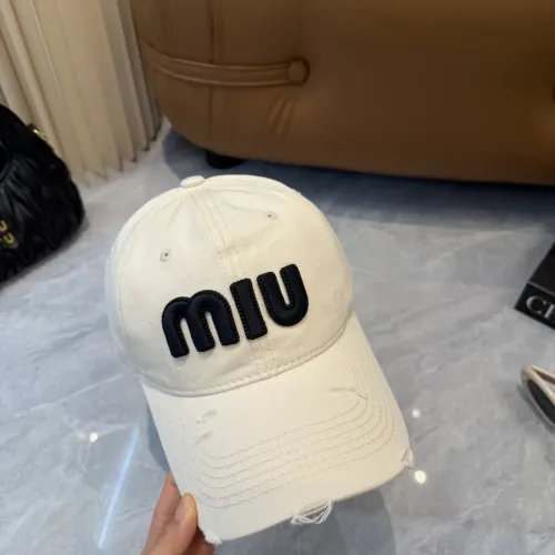 MIU MIU Caps #1435981 $25.00 USD, Wholesale Replica MIU MIU Caps