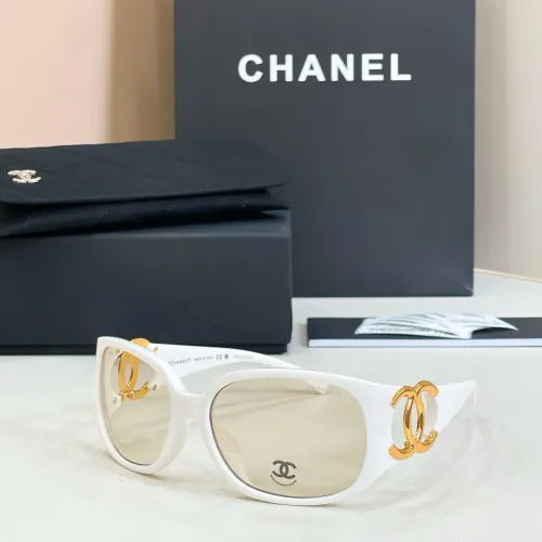 Chanel AAA Quality Sunglasses #1436091 $64.00 USD, Wholesale Replica Chanel AAA Quality Sunglasses