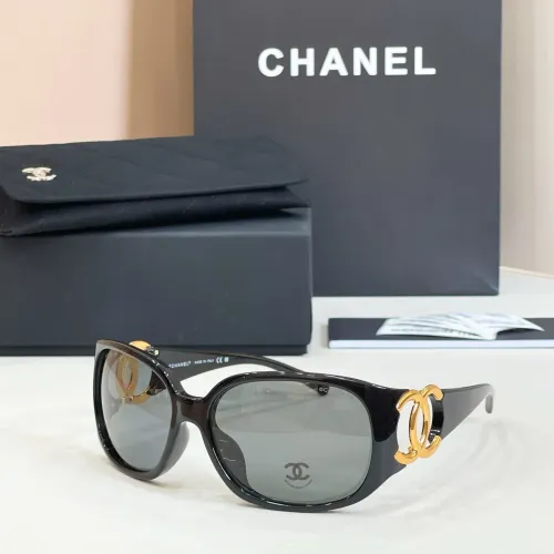Chanel AAA Quality Sunglasses #1436101 $64.00 USD, Wholesale Replica Chanel AAA Quality Sunglasses