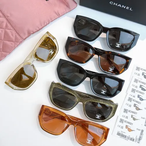 Replica Chanel AAA Quality Sunglasses #1436111 $64.00 USD for Wholesale