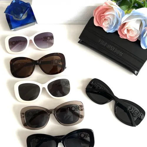Replica Christian Dior AAA Quality Sunglasses #1436201 $60.00 USD for Wholesale