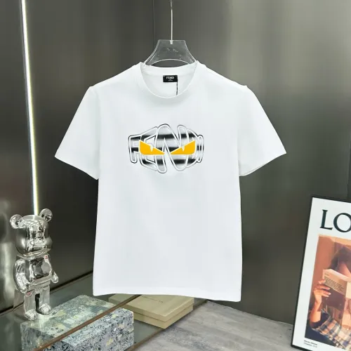 Fendi T-Shirts Short Sleeved For Unisex #1436306 $68.00 USD, Wholesale Replica Fendi T-Shirts