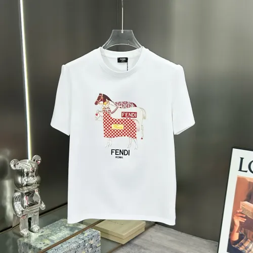 Fendi T-Shirts Short Sleeved For Unisex #1436309 $68.00 USD, Wholesale Replica Fendi T-Shirts
