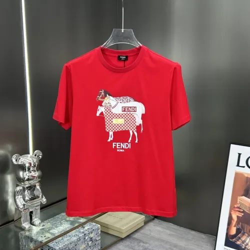 Fendi T-Shirts Short Sleeved For Unisex #1436312 $68.00 USD, Wholesale Replica Fendi T-Shirts