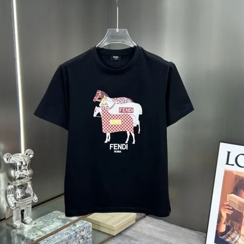 Fendi T-Shirts Short Sleeved For Unisex #1436313 $68.00 USD, Wholesale Replica Fendi T-Shirts