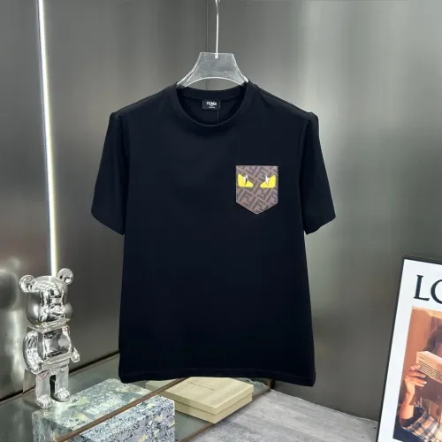 Fendi T-Shirts Short Sleeved For Unisex #1436335 $72.00 USD, Wholesale Replica Fendi T-Shirts