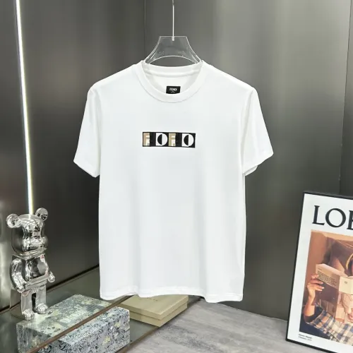 Fendi T-Shirts Short Sleeved For Men #1436346 $80.00 USD, Wholesale Replica Fendi T-Shirts