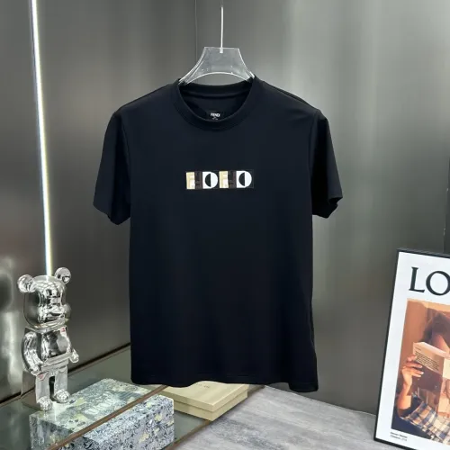 Fendi T-Shirts Short Sleeved For Men #1436347 $80.00 USD, Wholesale Replica Fendi T-Shirts