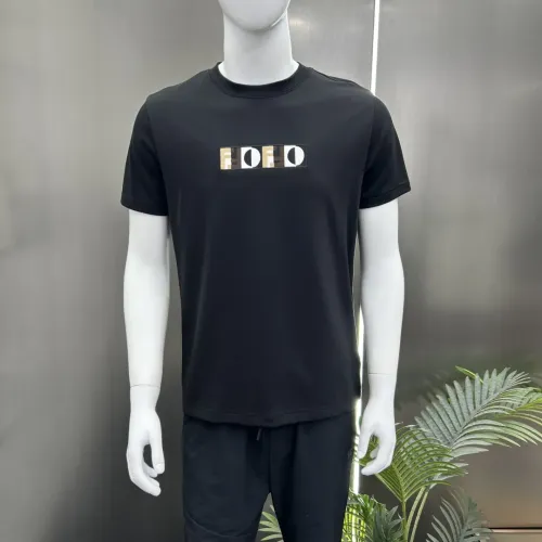 Replica Fendi T-Shirts Short Sleeved For Men #1436347 $80.00 USD for Wholesale