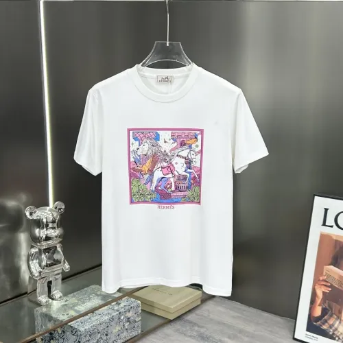 Hermes T-Shirts Short Sleeved For Men #1436348 $80.00 USD, Wholesale Replica Hermes T-Shirts