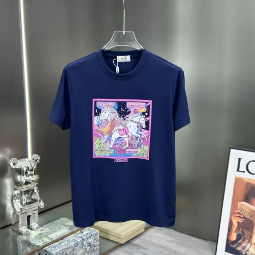 Hermes T-Shirts Short Sleeved For Men #1436349 $80.00 USD, Wholesale Replica Hermes T-Shirts