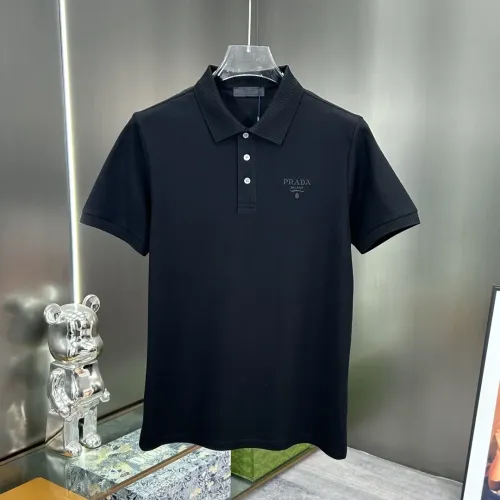 Prada T-Shirts Short Sleeved For Men #1436384 $80.00 USD, Wholesale Replica Prada T-Shirts