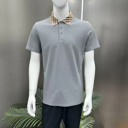 Replica Burberry T-Shirts Short Sleeved For Men #1436389 $80.00 USD for Wholesale