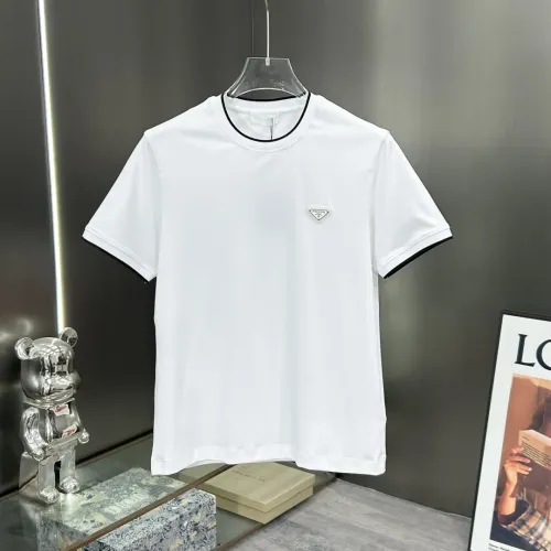 Prada T-Shirts Short Sleeved For Men #1436399 $82.00 USD, Wholesale Replica Prada T-Shirts