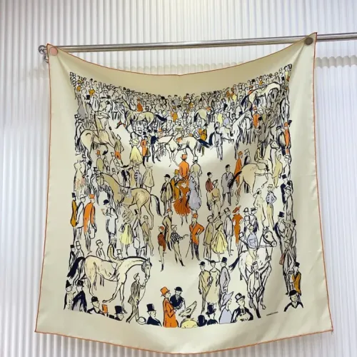 Hermes Silk Squares #1436437 $64.00 USD, Wholesale Replica Hermes Scarf