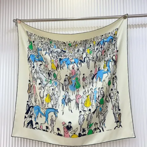 Hermes Silk Squares #1436438 $64.00 USD, Wholesale Replica Hermes Scarf