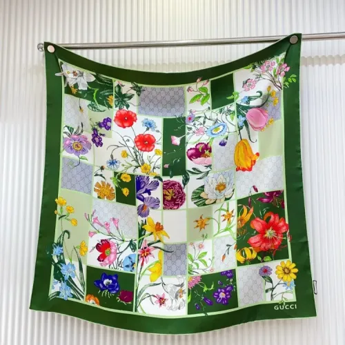 Gucci Silk Squares #1436442 $64.00 USD, Wholesale Replica Gucci Scarf