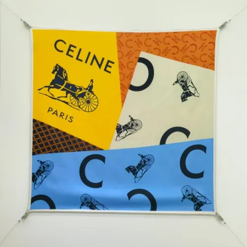Celine Silk Squares #1436450 $64.00 USD, Wholesale Replica Celine Scarf