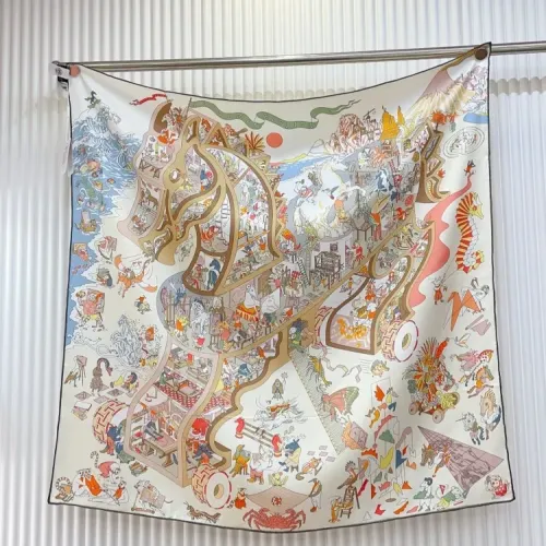 Hermes Silk Squares #1436495 $72.00 USD, Wholesale Replica Hermes Scarf