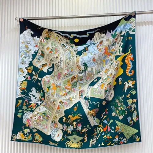 Hermes Silk Squares #1436502 $72.00 USD, Wholesale Replica Hermes Scarf